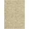 Homeroots 8' X 10' Gold And Beige Floral Washable Indoor Outdoor Area Rug 594626 - alternate 9