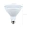 Satco 25 Watt PAR38 LED - 3000K/5000K CCT Selectable - High Lumen - Medium Base - White Finish - 120 Volt S11592 - alternate 3