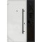 Vdomdoors Steel Door Deux 6078 Black Enamel Sidelight Exterior Window Sidelite Entry Door Painted W36+14xH80 DEUX6078EXD-BLK-W36+14 x H80-RH-I - alternate 5