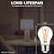 Luxrite A15 Edison LED Bulb, 60W Equivalent, 8.5W, Dimmable, 3000K Soft White, Enclosed Fixture, 4PK LR21691 - alternate 7