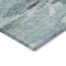 Homeroots 5' X 8' Sage Teal Blue And Navy Blue Abstract Washable Indoor Outdoor Area Rug 612480 - alternate 9