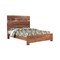 Homeroots Chestnut Live Edge Solid Wood Queen Bed Frame 521072 - alternate 9