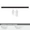Amerock Cyprus 7-9/16 inch 192mm Center-to-Center Oil-Rubbed Bronze Cabinet Pull BP26208ORB - alternate 3