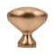 Designperfect 1-1/4 Overall Length Oval Cabinet Knob, Champagne Bronze/Gold DPA-B7KCBZ - alternate 5