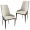 Leisuremod Viva Collection Modern Wooden Dining Chair in Taupe, 2PK VC24TP2 - alternate 1