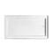 Kingston Brass 60" x 32" Acrylic Double Threshold Shower Base with Right Drain, Glossy White VTSB60324R - alternate 4