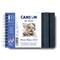 Canson Artist Series Mixed Media Art Book, Fabric Cover, Side Wire Binding, 56 Sheet, 8.3x5.8 inch C31200L006 - alternate 1