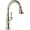 Delta Cassidy Single Handle Pull-Down Kitchen Faucet 9197-PN-PR-DST - alternate 1