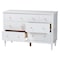 Baxton Studio Roni Modern White Wood 7-Drawer Dresser with Scalloped Edges 256-14085-ZORO - alternate 7