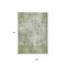 Homeroots 9' X 12' Green And Ivory Abstract Washable Indoor Outdoor Area Rug 612326 - alternate 7