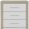 Homeroots 31" Natural And White Wood Four Drawer Dresser 643687 - alternate 14