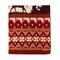 Homeroots Ultra Soft Red Ski Mountain Handmade Queen Size Woven Blanket 383072 - alternate 7