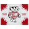 Holland Bar Stool Co University of Wisconsin (Badger) Logo 24"x32" Canvas Wall Art LCnvs2432WI-Bdg - alternate 1