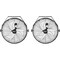 Edendirect 18 inch 3 Speed 360 Degree Oscillating High Velocity Black Indoor Outdoor Wall Mount Fan ZR-HIFANXWALLMOUNT18X2 - alternate 1