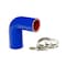 Hps Performance Silicone Transmission Oil Cooler Coolant Hose Volvo Mack MP7 Engine Trucks 57-1713-BLUE - alternate 1