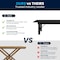 Flash Furniture HERCULES 8' x 40 in.  Black Wash Commercial Farmhouse Folding Table, Antique Rustic Solid Pine XA-F-96X40-BW-GG - alternate 8