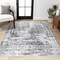 Jonathan Y Iften Moroccan Geometric Distressed Ivory/Black 4 ft. x 6 ft. Area Rug MOH505A-4 - alternate 1