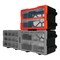 Performance Tool 2-Drawer Storage Bin, Interlocking, Transparent Drawers, Wall Mount W5910 - alternate 6