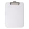 Charles Leonard Plastic Clipboard, Letter Size, Clear, 2PK 89710 - alternate 3
