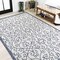 Jonathan Y Madrid Vintage Filigree Textured Weave Blue/Cream 5 ft. x 8 ft. Indoor/Outdoor Area Rug SMB107F-5 - alternate 8
