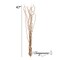 Uniquewise Gold Floor Vase with Natural Mulberry Branches - 31.5in Spun Bamboo Vase & 47in Decorative QI003354G.MB - alternate 8