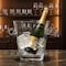 Homeroots 9in Clear Mouth Blown Crystal Ice Bucket 376150 - alternate 8
