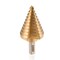Neiko Titanium Step Drill Bit, High-Speed Alloy-Steel Bit, 10 Step Sizes from 1/4 Inch to 1 3/8 Inches 10194A - alternate 1