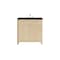 James Martin Vanities Gracyn 36" Single Vanity, Coastal Driftwood, w/ 3 CM Phantome Eclos Widespread Top D125-V36-CSD-WPHT - alternate 1