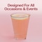 Smarty Had A Party 7 oz. Clear Square Bottom Disposable Plastic Cups (500 Cups), 500PK 6952R-CASE - alternate 10