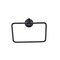 Paradise Bathworks Arcadia, Towel Ring, Matte Black 69020 - alternate 1
