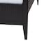 Baxton Studio Primrose Mid-Century Black Fluted Wood King Size 4-Piece Canopy Bedroom Set 249-13820-13830-13822-ZORO - alternate 9
