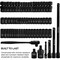 Neiko 0.375 in Dr. Impact Socket Set, Metric and SAE, Shallow & Deep, Swivel Sockets 02471A - alternate 7