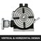 Vevor 6" 4-Slot Rotary Table for Milling - Horizontal/Vertical Dividing Plates HV-6 - alternate 6