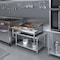 Amgood 13.5 in. x 49 in. Stainless Steel Adjustable  Work Surface for 30 in. x 48 in. Equipment Stand AMG ASWS-3048-Z - alternate 6