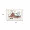 Homeroots Winter Barn with Pickup Truck 1 White Framed Print Wall Art 404788 - alternate 4