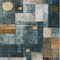 Homeroots 3' X 5' Teal Blue Gray And Gold Geometric Washable Indoor Outdoor Area Rug 604482 - alternate 9