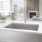Blanco Precis SILGRANIT 32in Super Single Undermount Kitchen Sink - Truffle 441297 - alternate 5