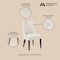 Manhattan Comfort Beever Dining Chair in Cream, 4PK 2-DC103-CR - alternate 8