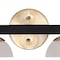 Jonathan Y Modernist Globe 34" 4-Light Metal/Frosted Glass Modern Contemporary LED Vanity, Brass Gold/Black JYL3543A - alternate 10