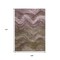 Homeroots 9' X 12' Taupe And Beige Abstract Washable Indoor Outdoor Area Rug 618188 - alternate 9