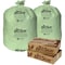 Pitt Plastics 40x46 Green Perforated Liner Roll, PK100 BS45G - alternate 1