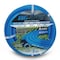 Ag-Lite 1 in ID x 25 ft L Water Hose Assembly, Rubber Tube, Blue, Rubber Fitting ALONE25 - alternate 1