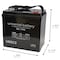 Upg Sealed Lead Acid Battery, 6 V, 200Ah, UBGC2, L5 L Type Tab Terminal, GEL, Golf Cart Type 40703 - alternate 6