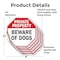 Signmission Private Property Beware of Dogs, 4 inch X 4 inch, Vinyl Decal, 5PK OC-D-5PACK-4-138 - alternate 4