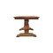 Homeroots 71" Brown Solid Wood Double Pedestal Base Dining Table 719513 - alternate 10