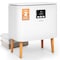 Serenelife Rectangular Towel Warmer Bucket, Large Capacity Blanket and Towel Warmer for Bathroom, Single-Touch SLTLR625 - alternate 1