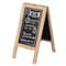 Vintiquewise 15-inch Wooden A-Frame Double-Sided Chalkboard and Menu Board Easel, Medium QI004935.M - alternate 1
