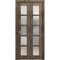 Sartodoors Sliding Closet Bi-fold Doors Oak Solid Core Modern Interior QUADRO4002BF-AKA-56 x 80 (2* 28x80) - alternate 1