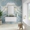 James Martin Vanities 47.3'' Single Vanity, Glossy White, Champagne Brass Base w/ Charcoal Black Composite Stone Top 805-V47.3-GW-CB-CH - alternate 14
