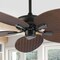 Jonathan Y Raffles 52" Bohemian Industrial Metal/Plastic Mobile-App/Remote-Controlled 6-Speed Palm Blade Ceilin JYL9719C - alternate 10